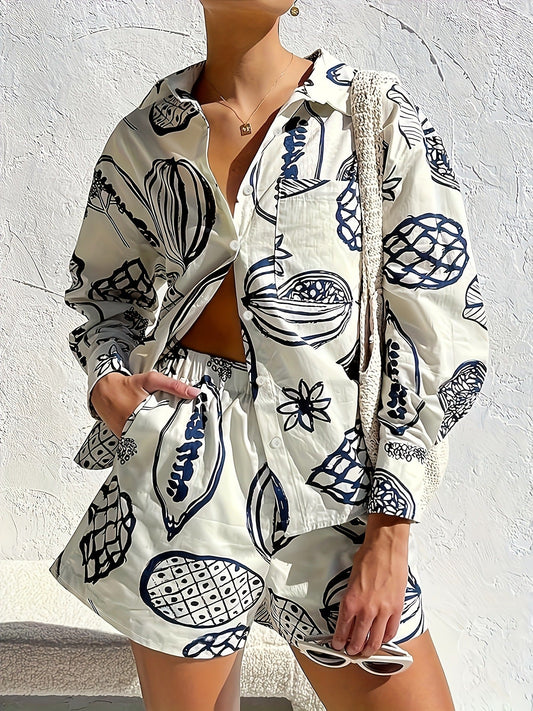 Letizia Printed Coord Set