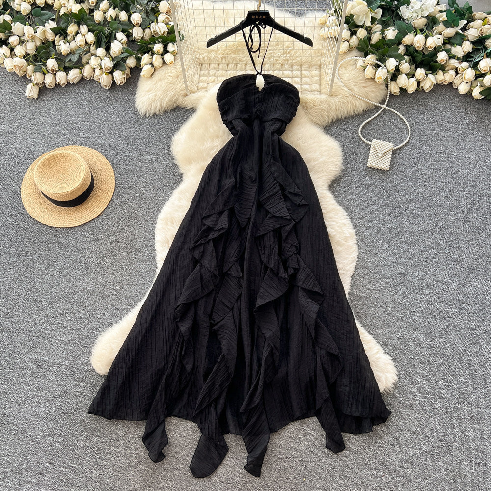 Maelle Ruffle Maxi Dress
