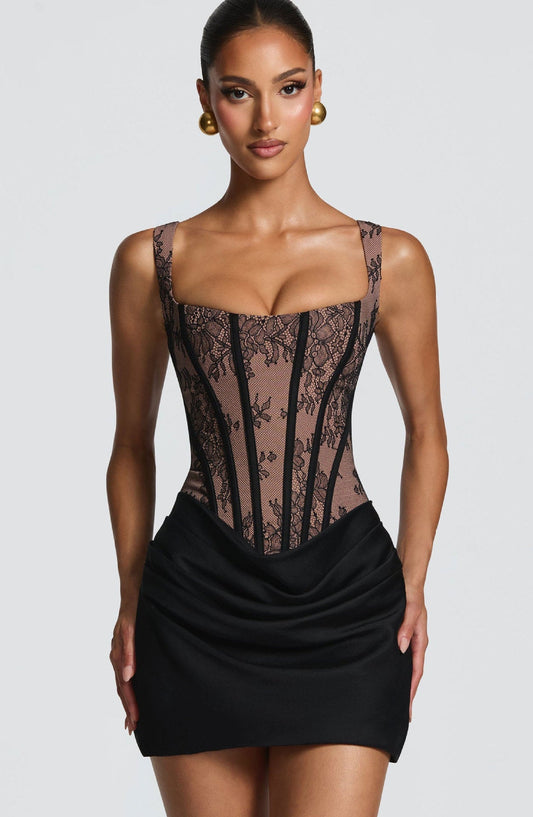 Corea Bustier Mini Dress