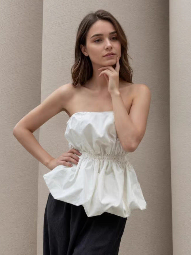 Olio Off Shoulder Balloon Top