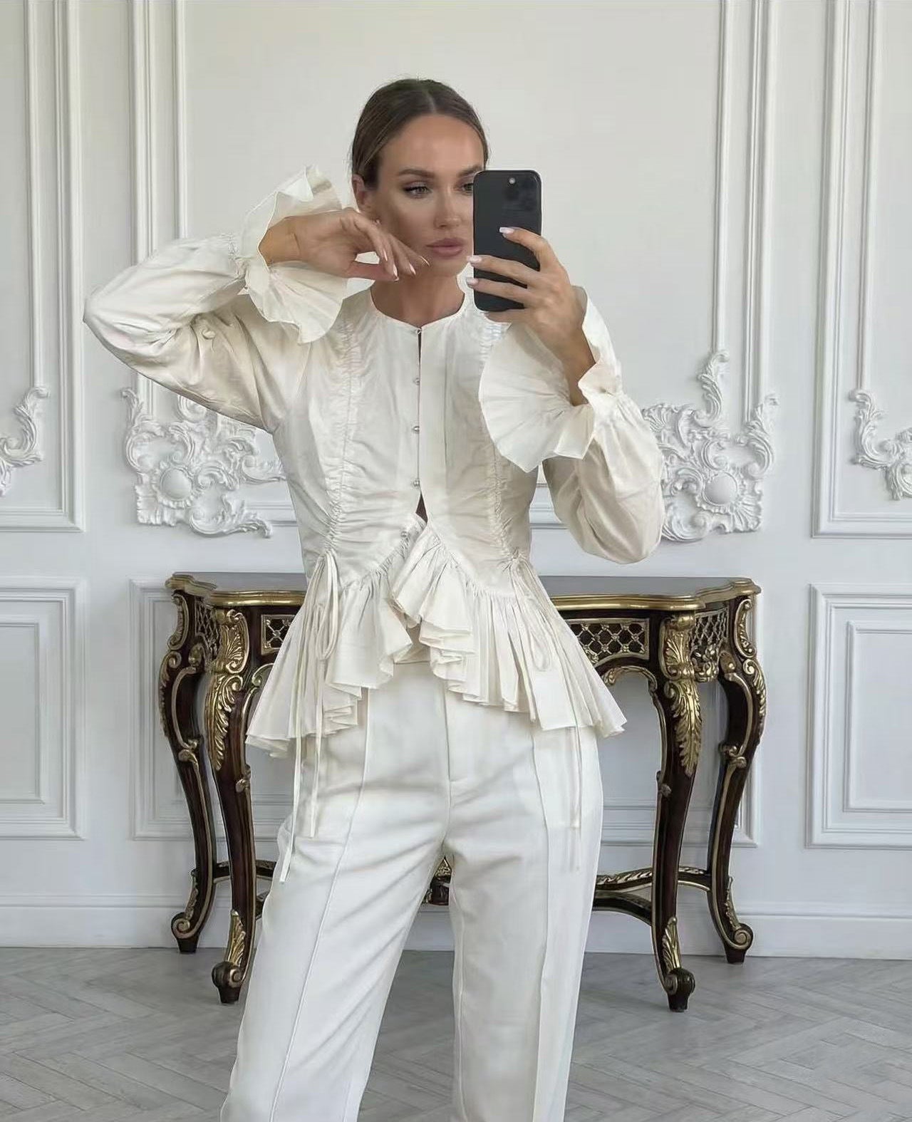 Macey Ruffle Summer Top