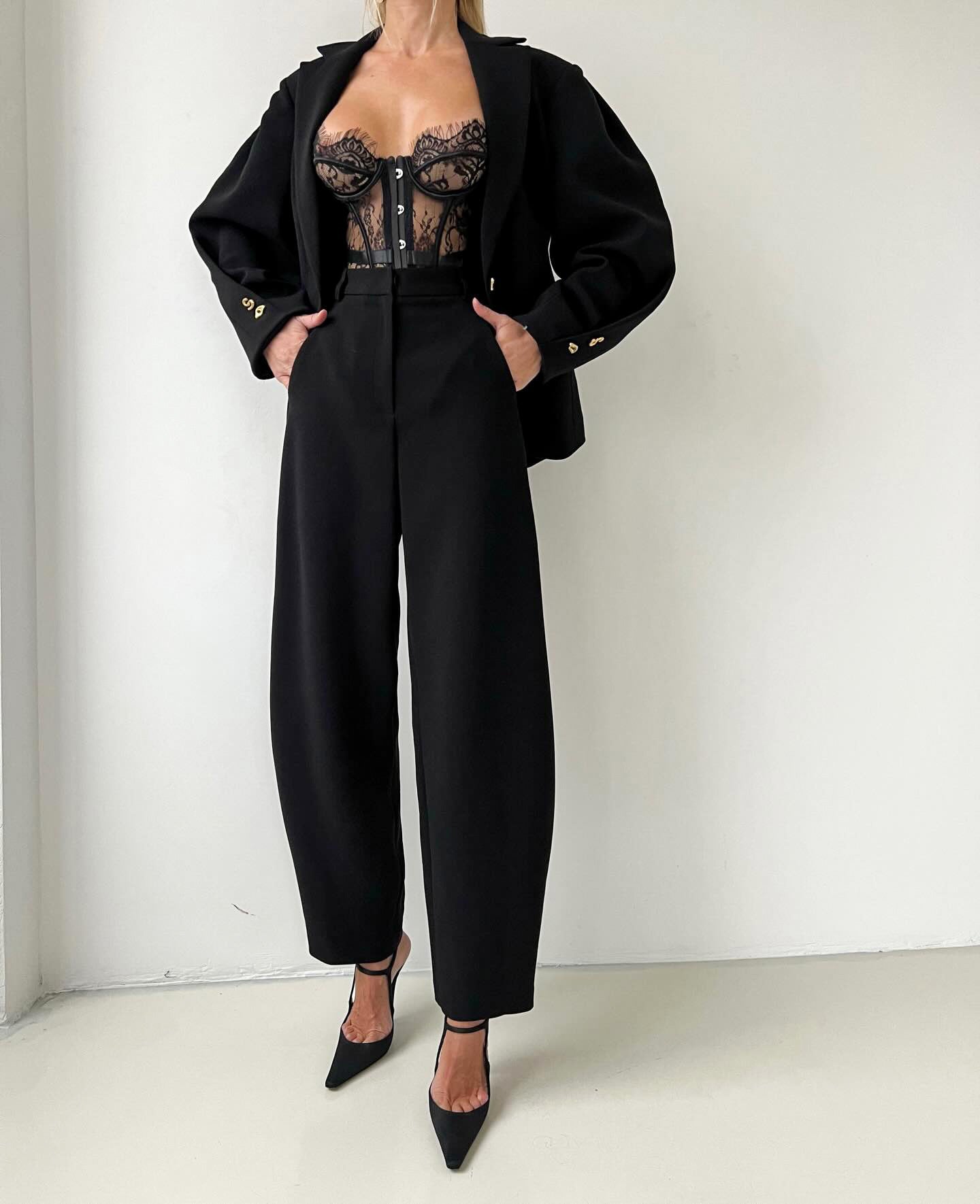 Serbia High Waist Formal Pant