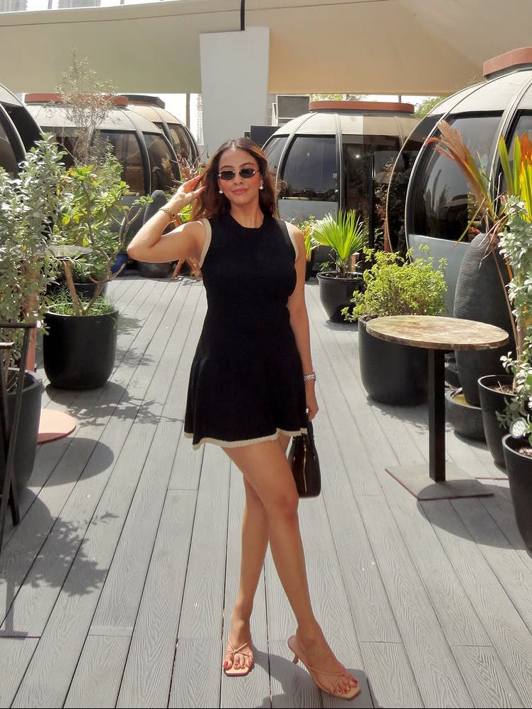 Abby Luxe Short Knit Dress