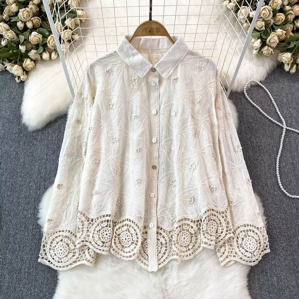 Levy Embroidered Cotton Shirt