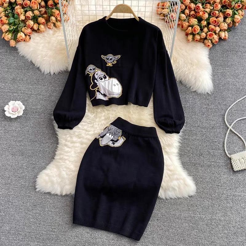 Kory Statement Coord Set In Black