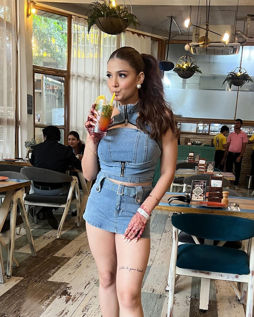 Alexus Coord Set In Blue