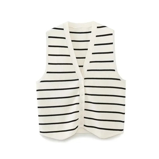 Dolo Statement Vest Summer Casual Tops