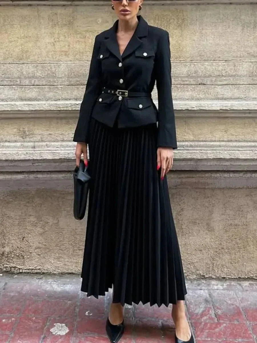 Emma Coord Set With Belt