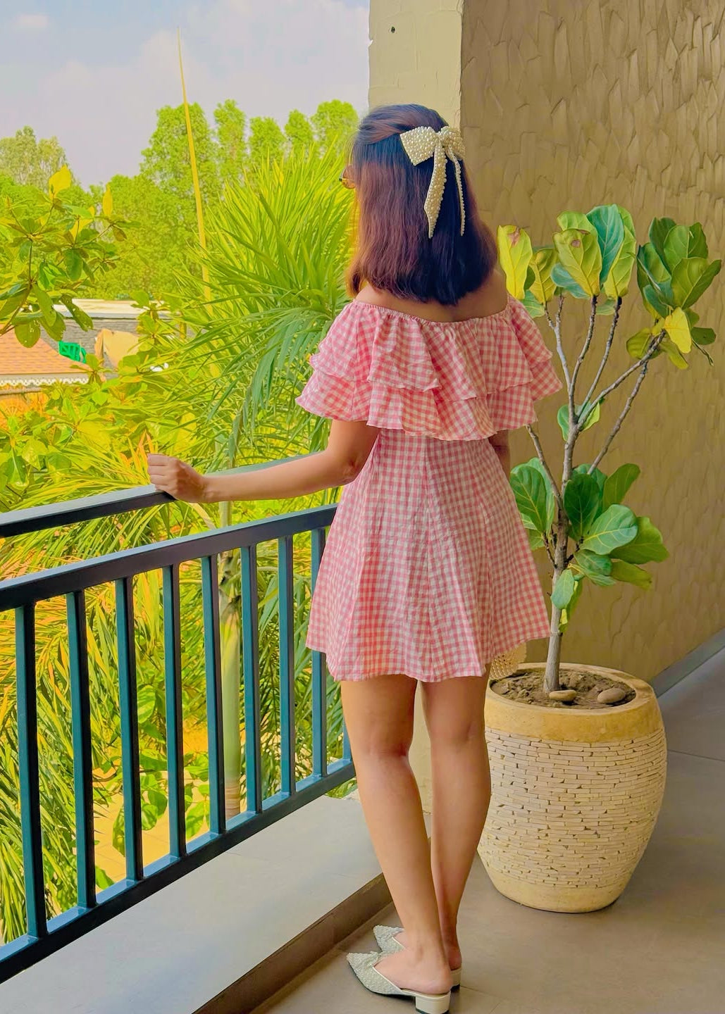Olivia Off Shoulder Mini Dress