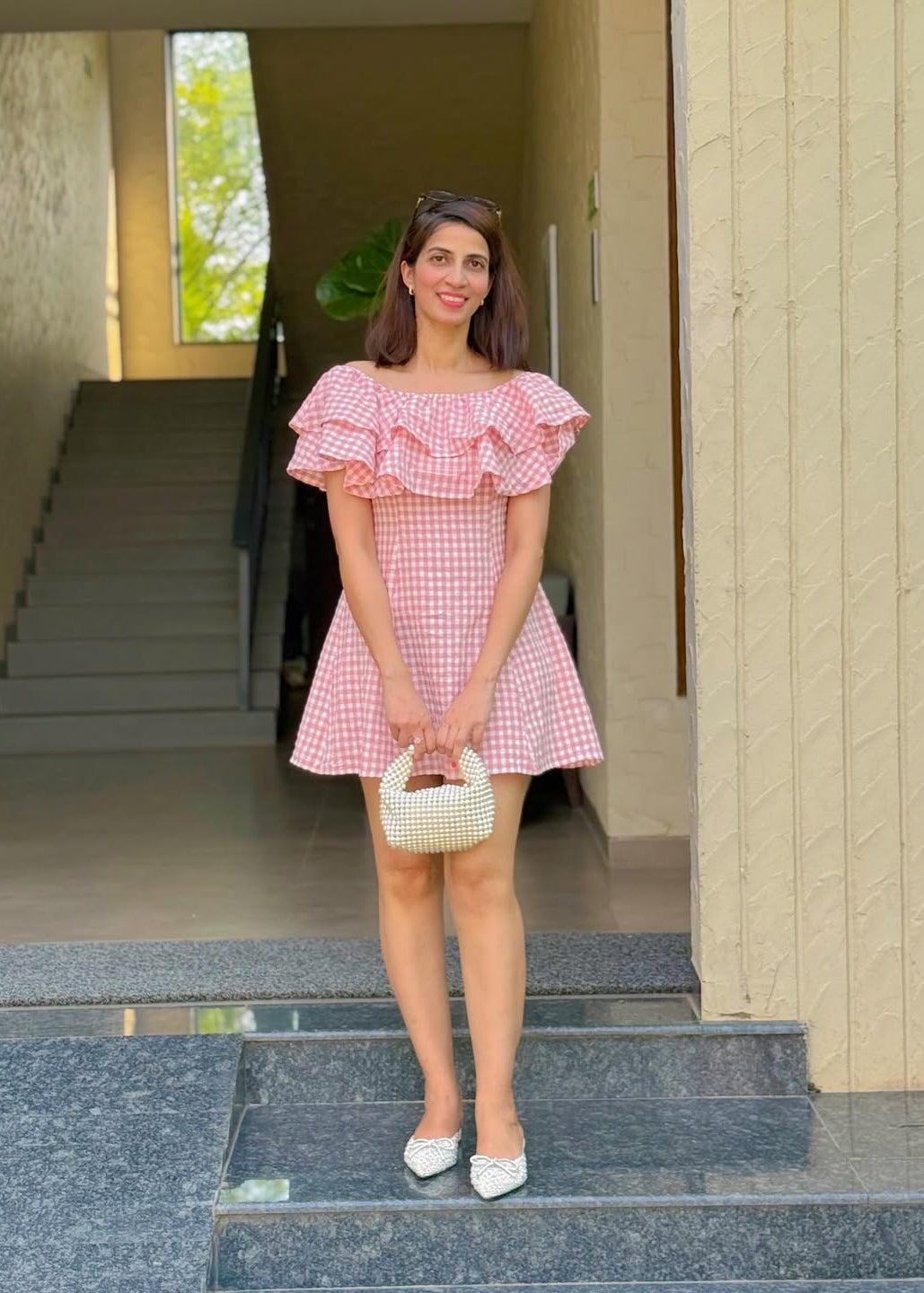 Olivia Off Shoulder Mini Dress