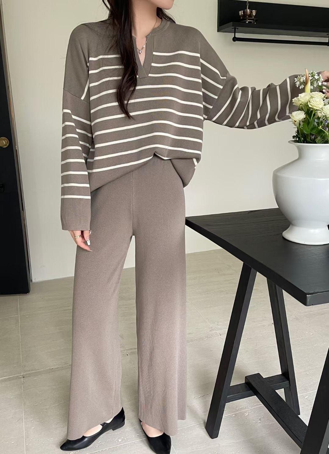 Rachel Striped Coord Set