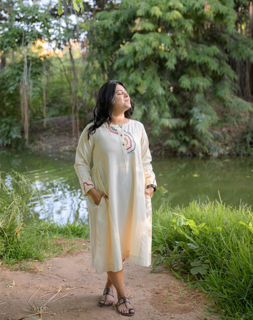 Cloud Cream Dress