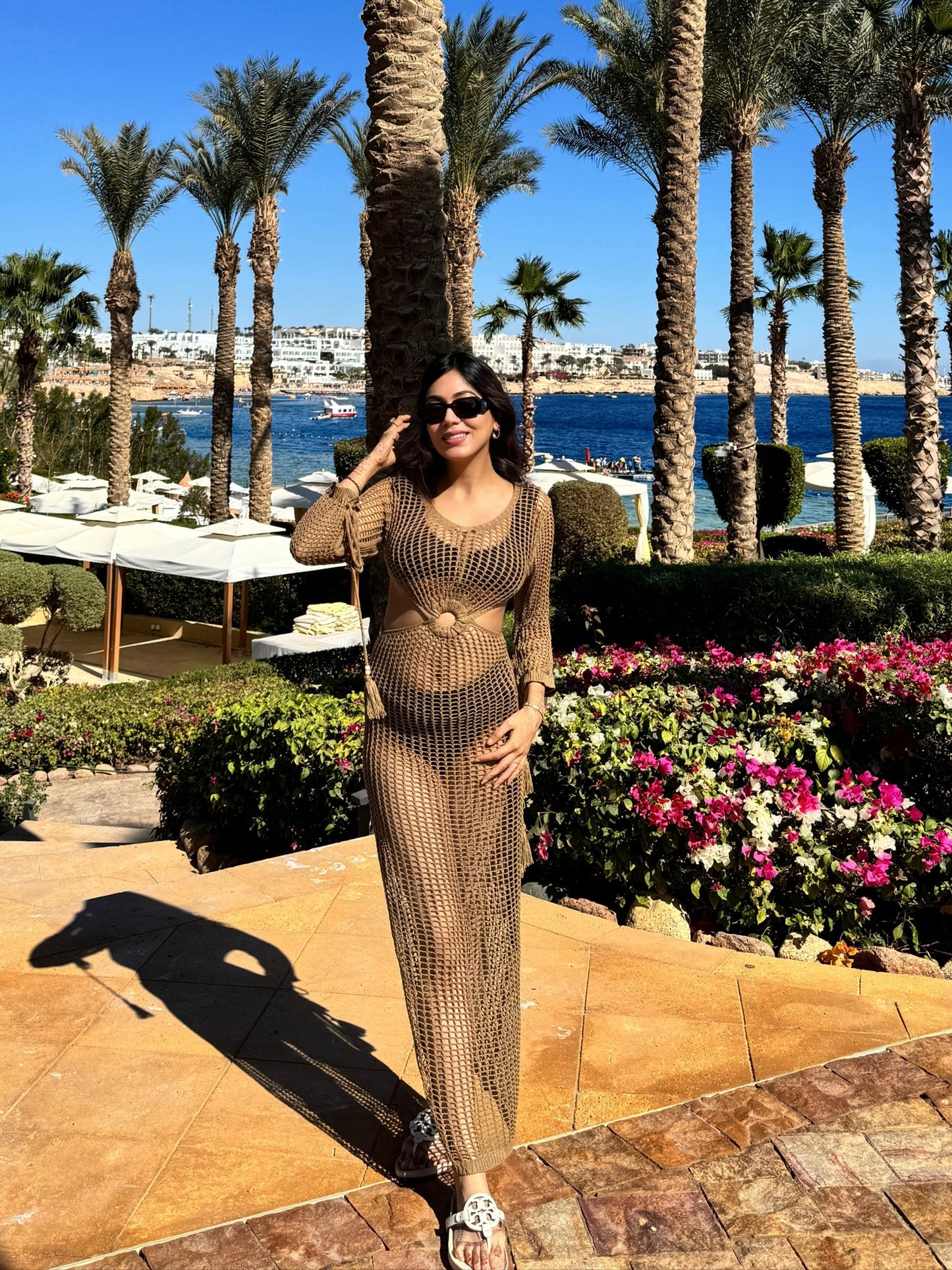 Adriana Luxe Soft Knit Dress - Resortwear