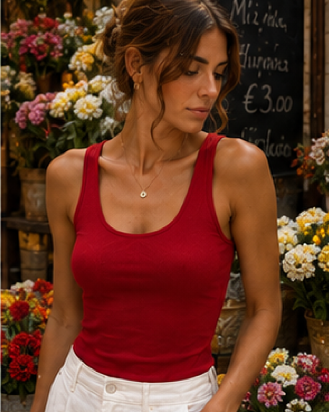 Anna Crop Padded Top