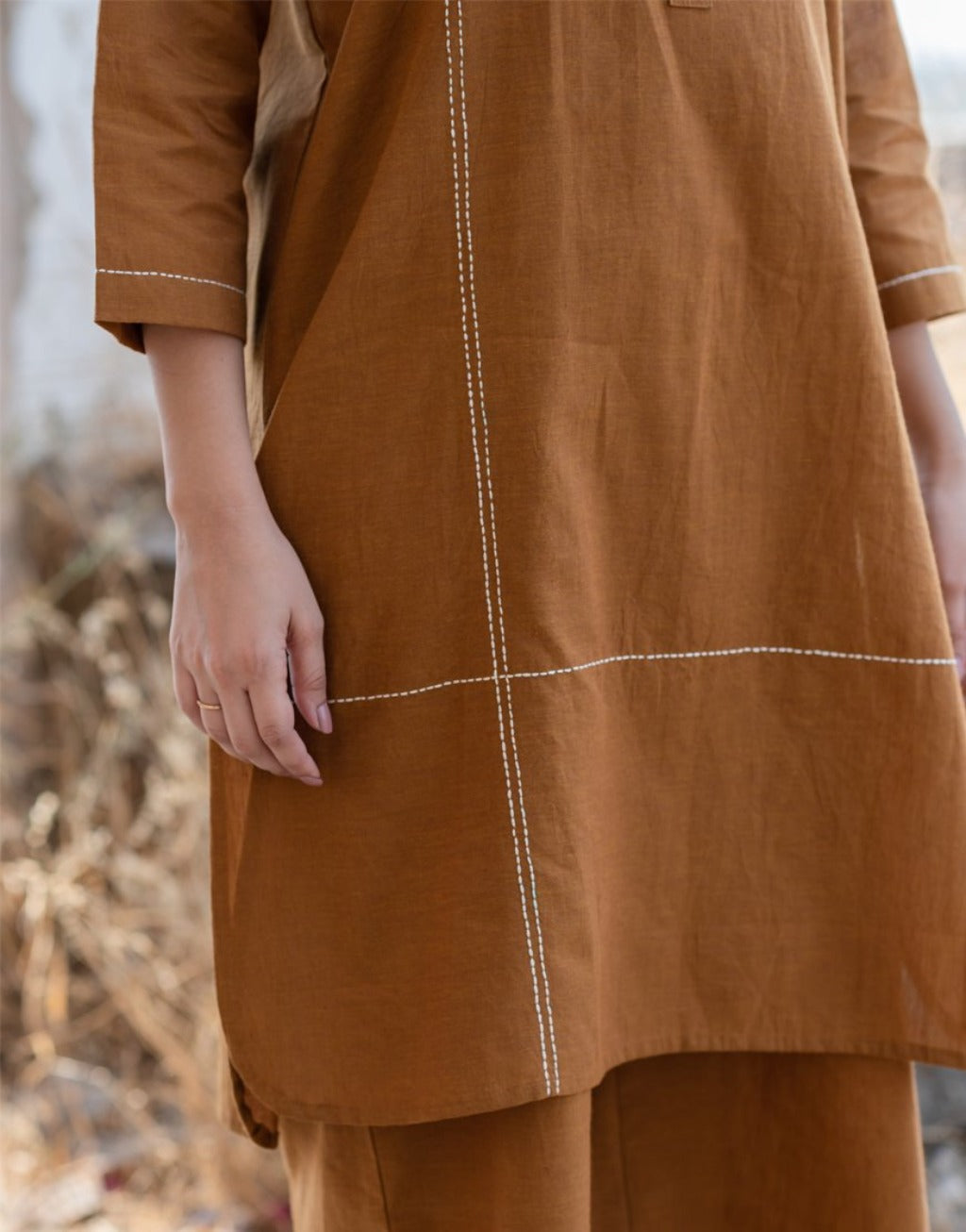 Almond Brown Co-ord Set