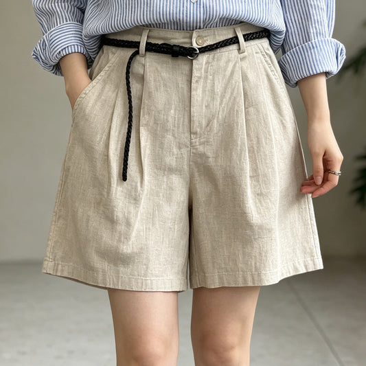 Andie Statement Shorts With Belt