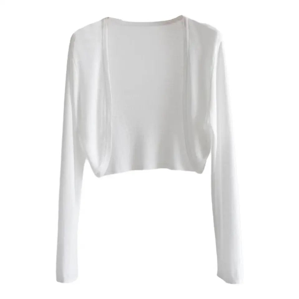 Sotsel Statement Summer Shrugs In White