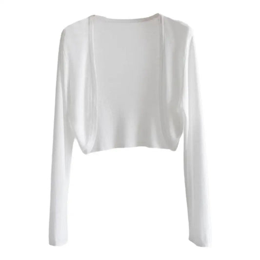 Sotsel Statement Summer Shrugs In White