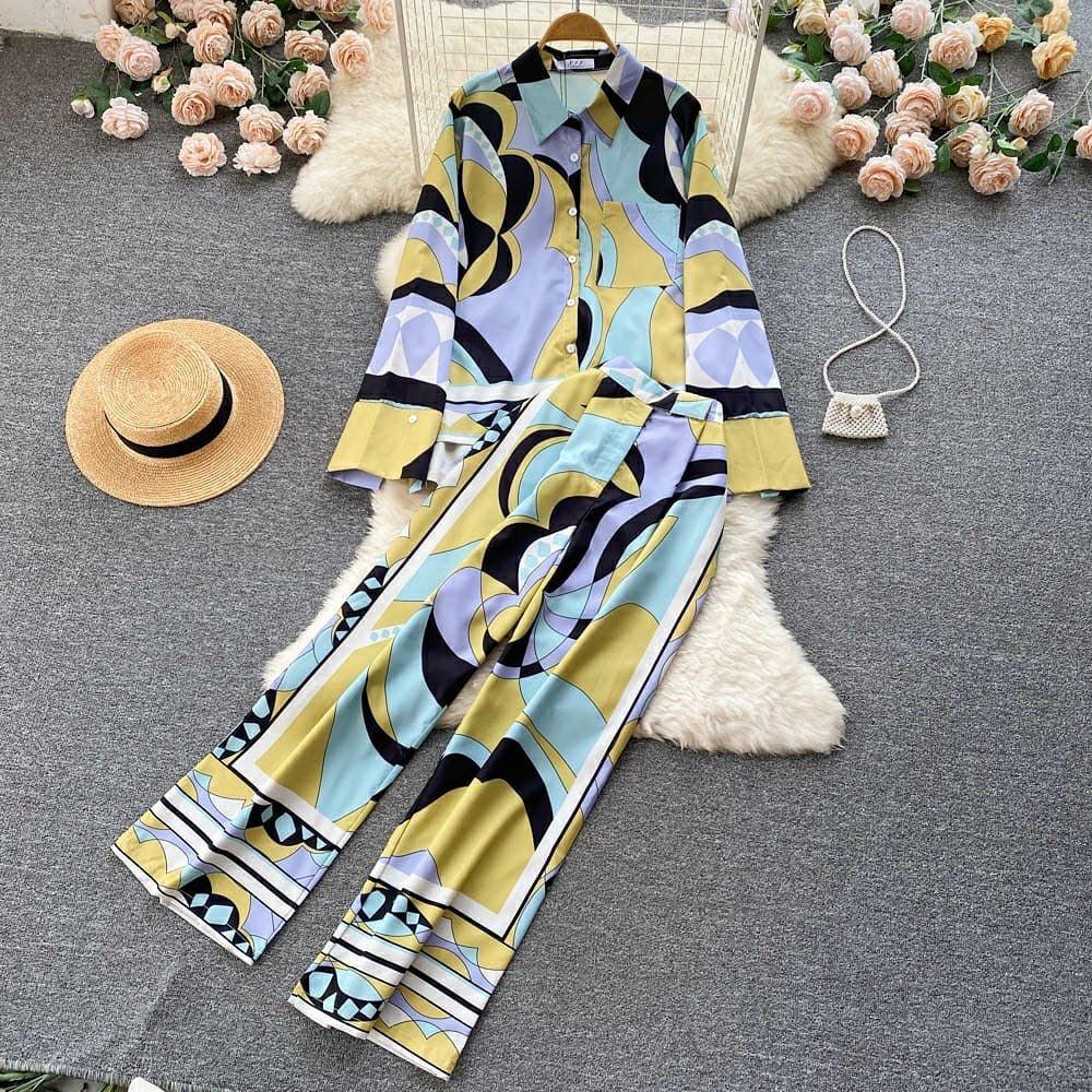 Balimo Coord Set In Multicolor
