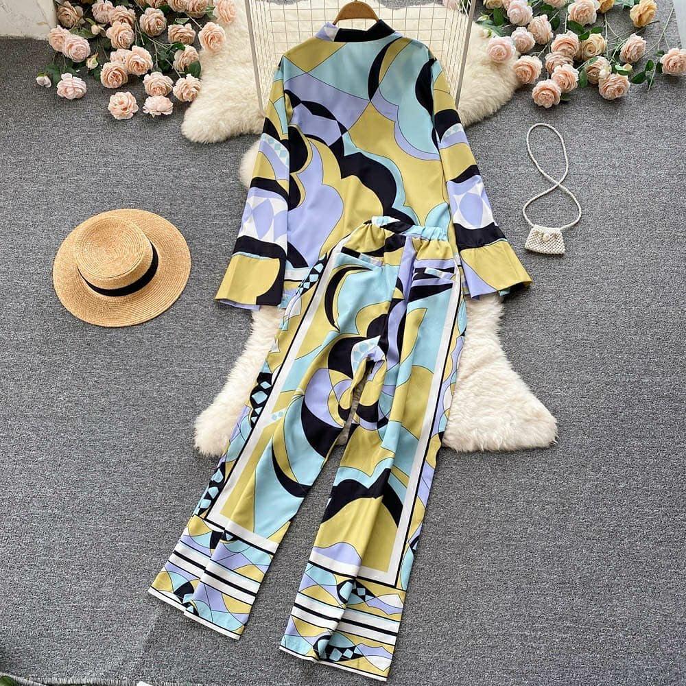 Balimo Coord Set In Multicolor