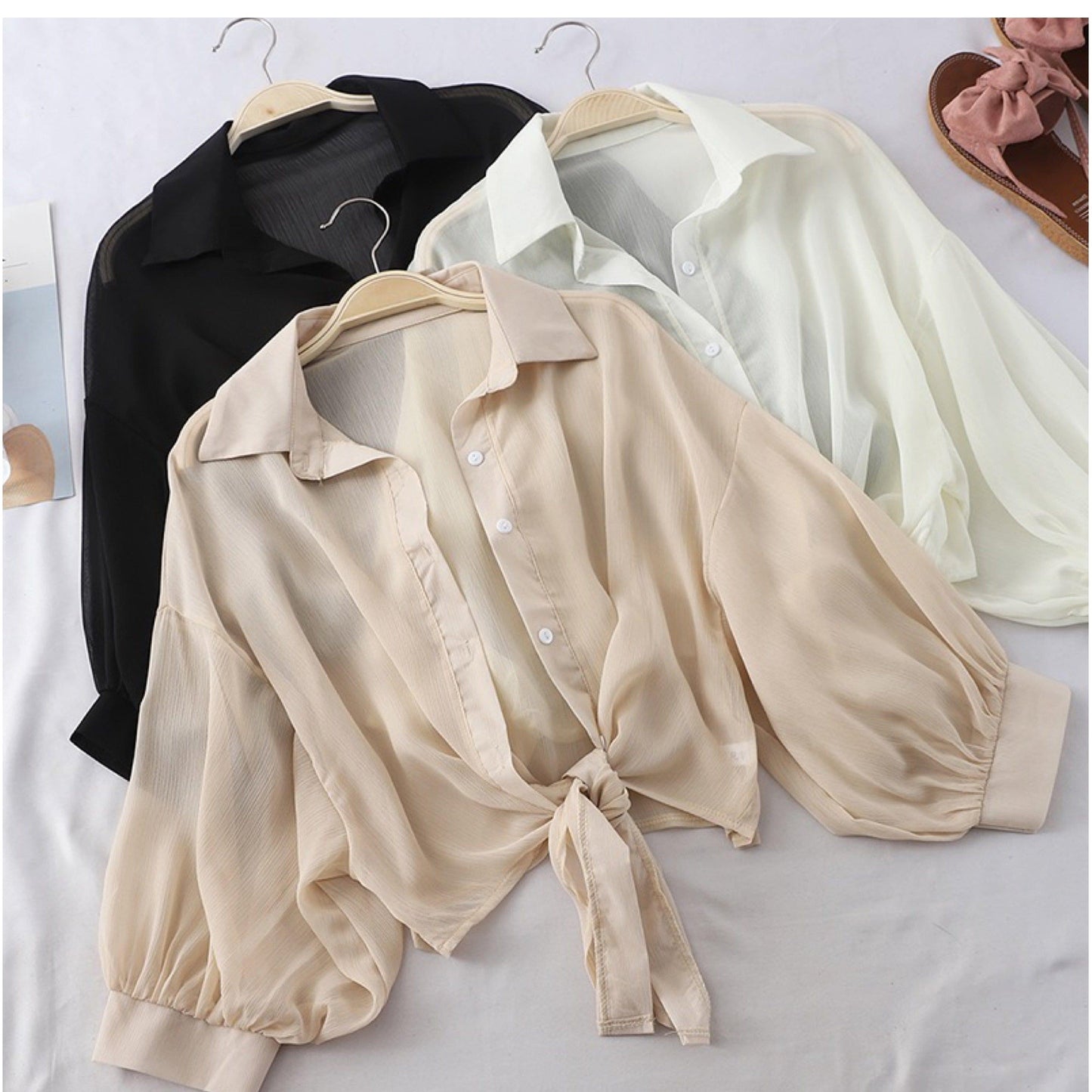Barbera Chiffon Shirts