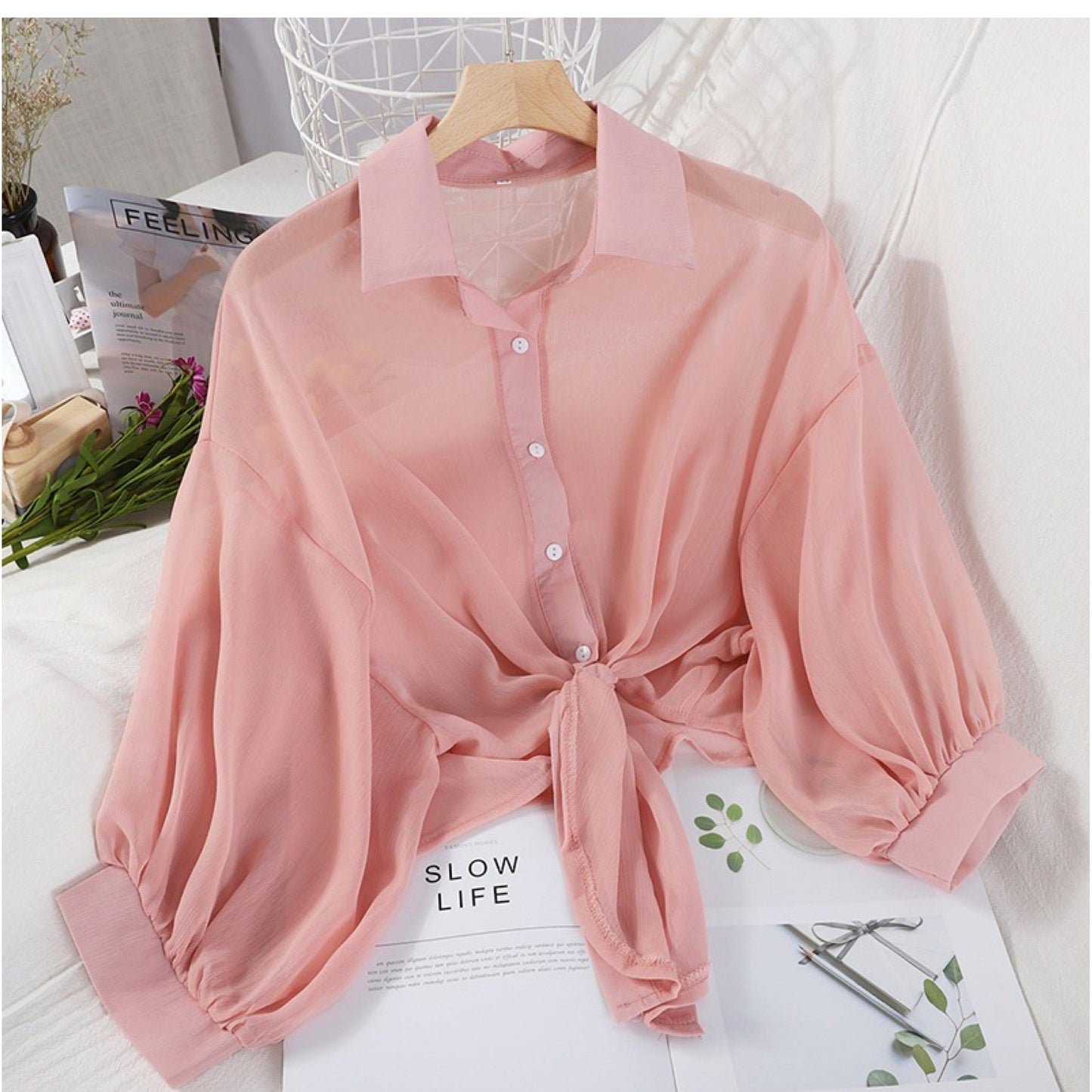 Barbera Chiffon Shirts