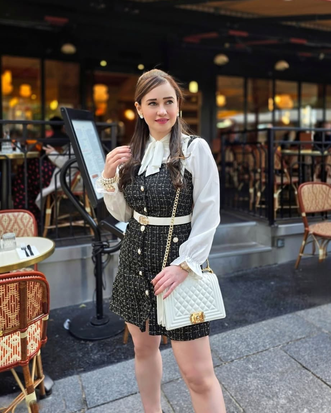 Barrow Tweed Dress