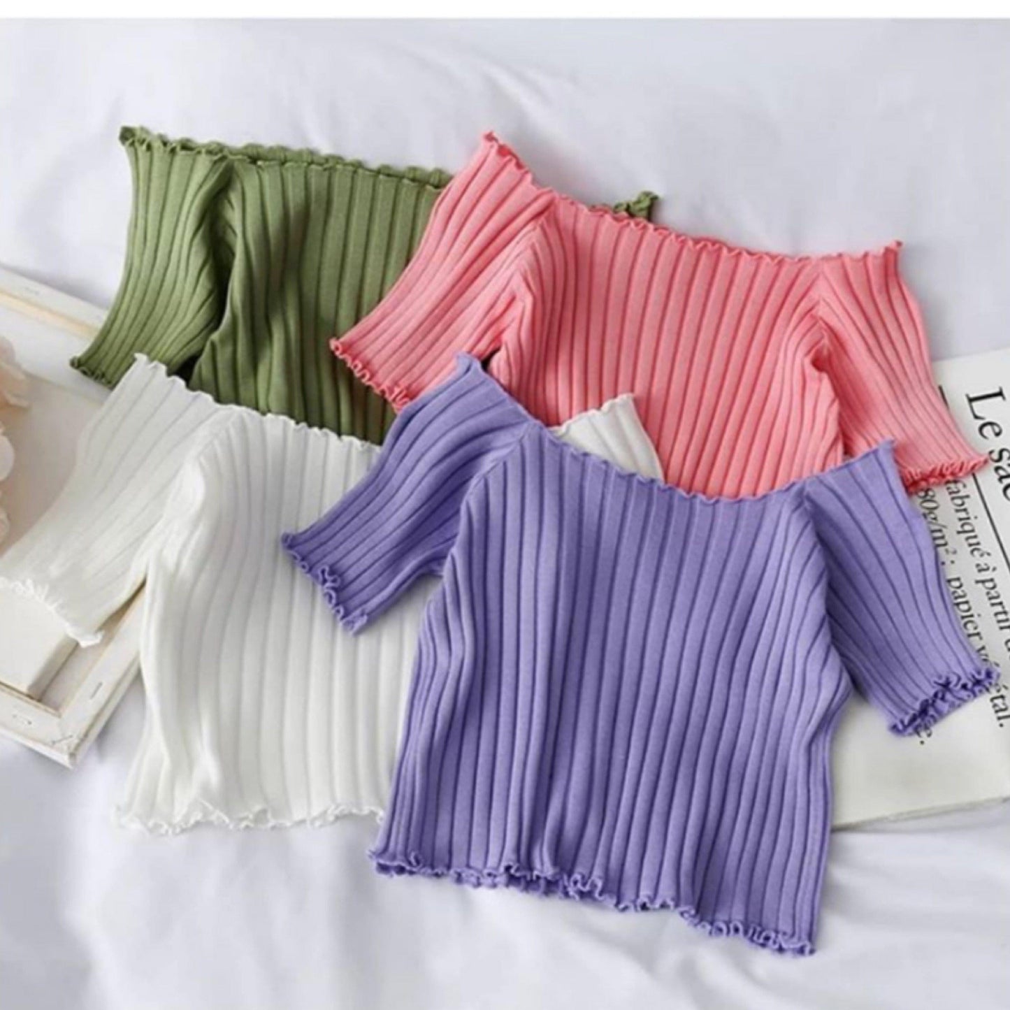 Beth Ribbed Tops