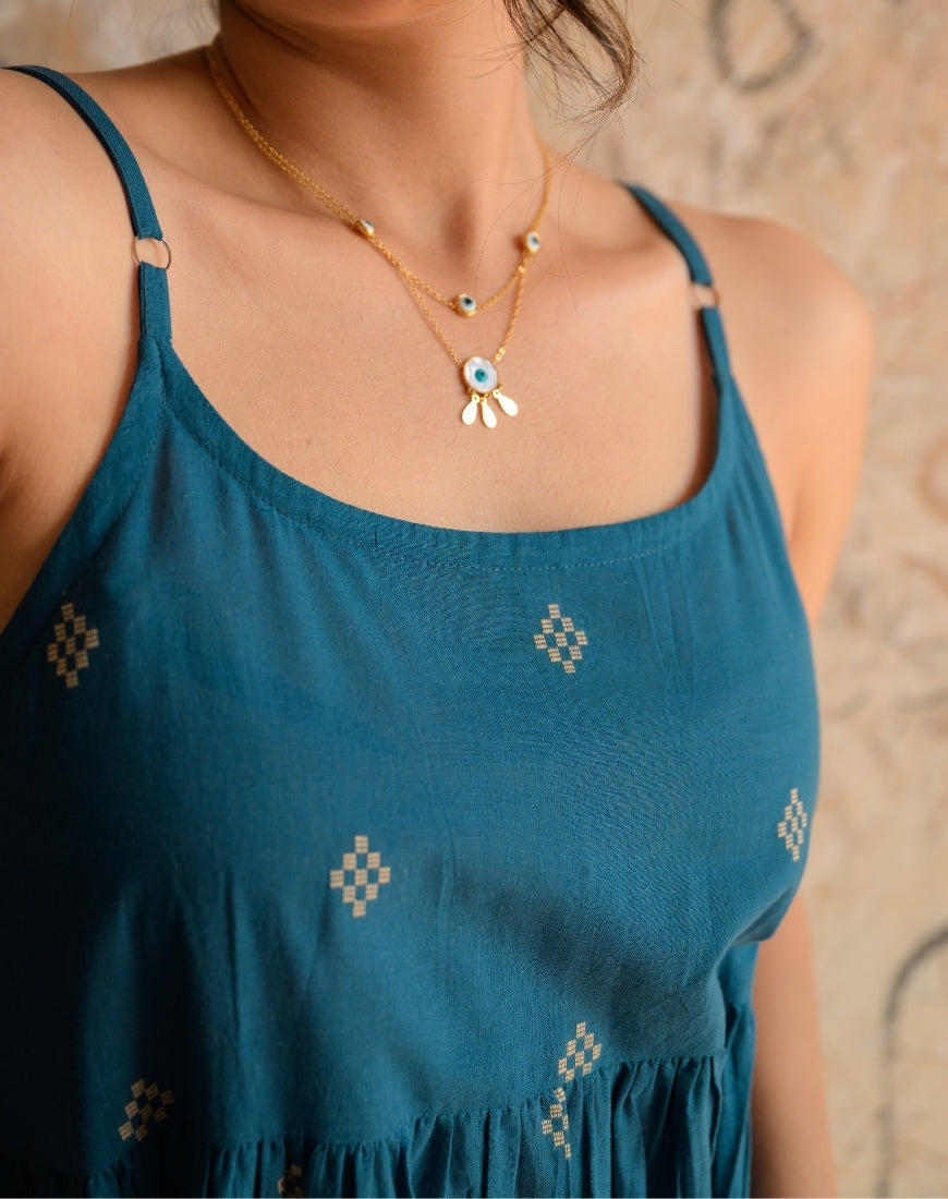 Blue Moon Strappy Dress
