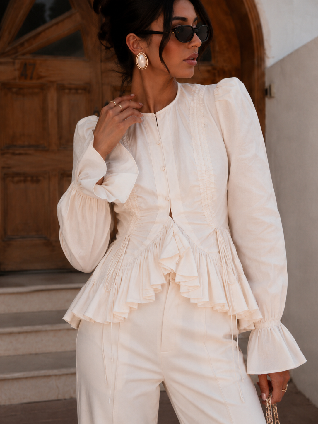 Macey Ruffle Summer Top