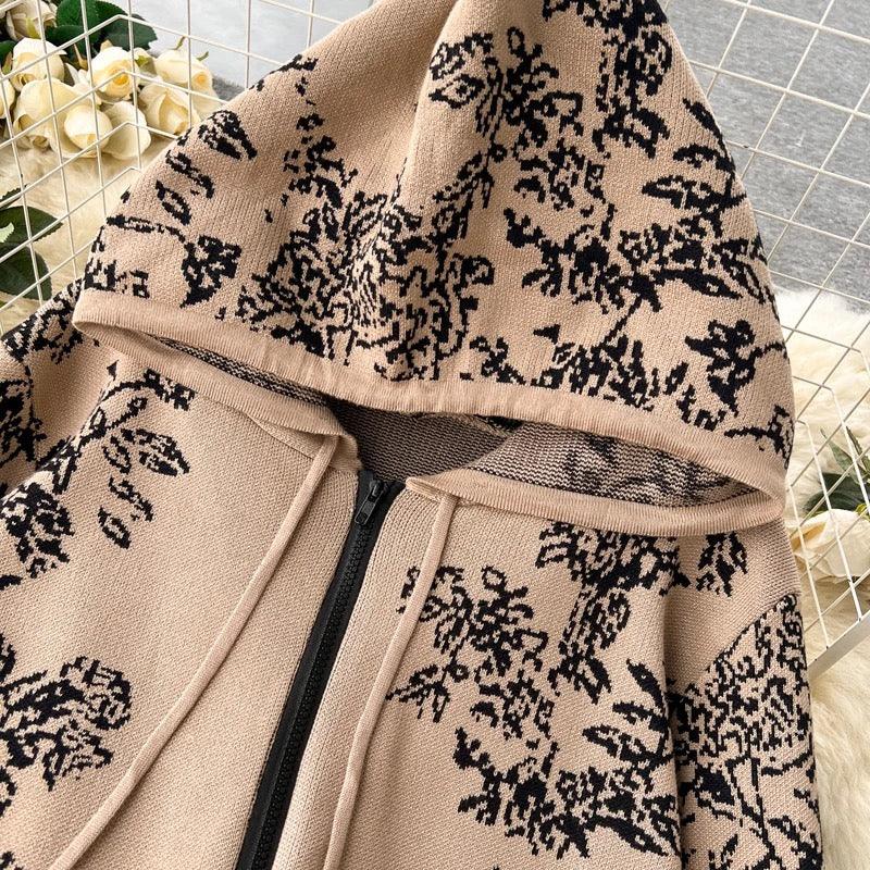 Fary Floral Woolen Coord Set