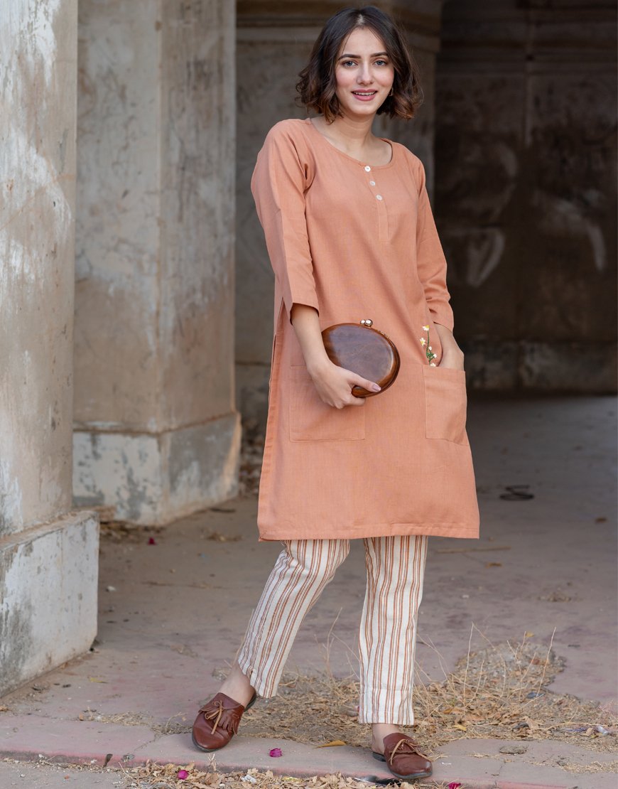 Caramel Brown Co-ord Set