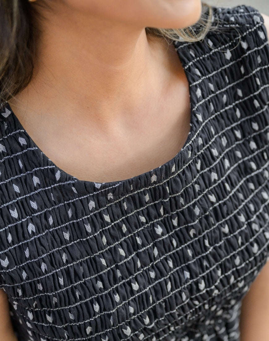 Classic Black ScrunchTop