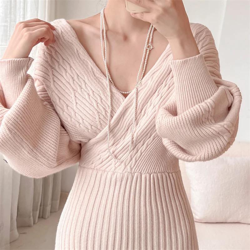 Clio Winter Knitted Dress