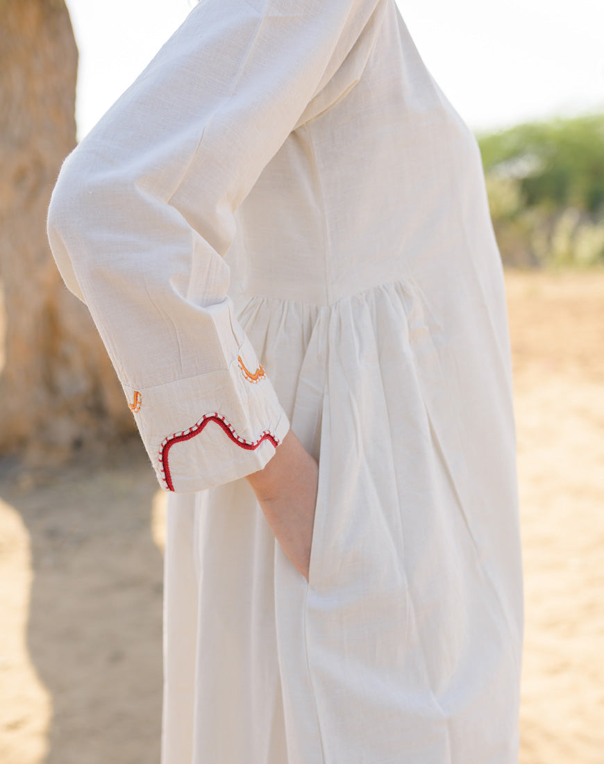 Cloud Cream Dress