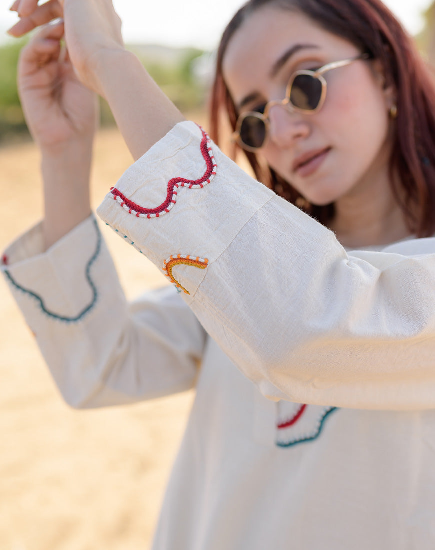 Cloud Cream Dress