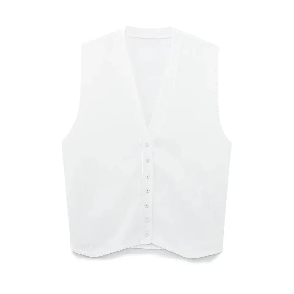 Dolo Statement Vest Summer Casual Tops