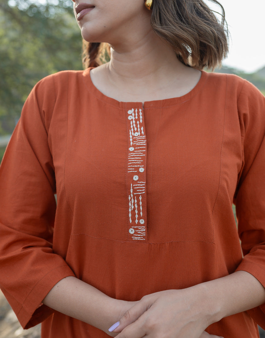 Dust Orange Co-ord