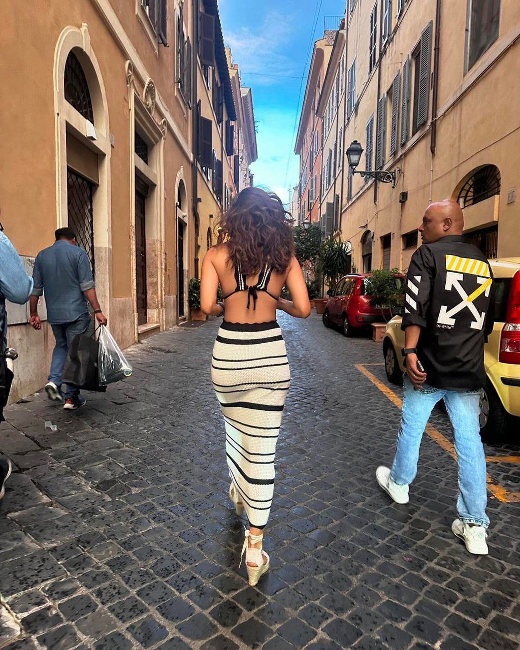 Abisca Crochet Holiday Coord - Resortwear In White