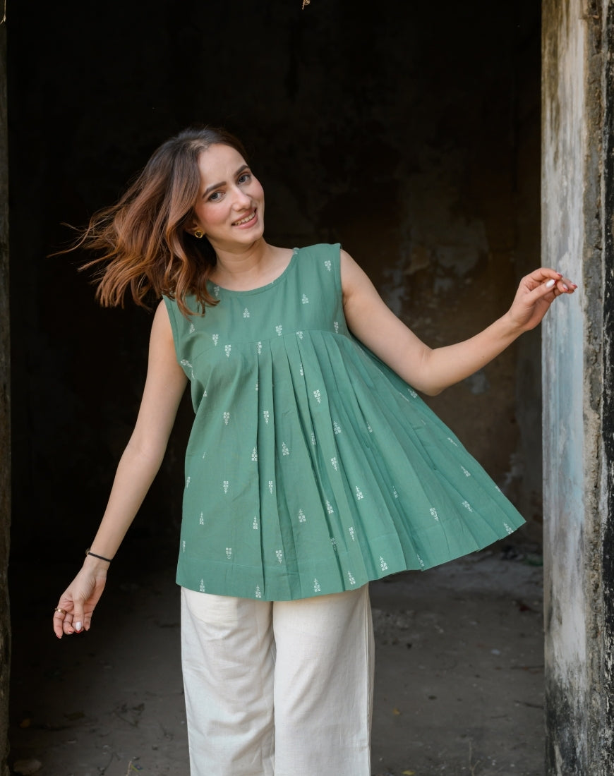 Elf Green Top