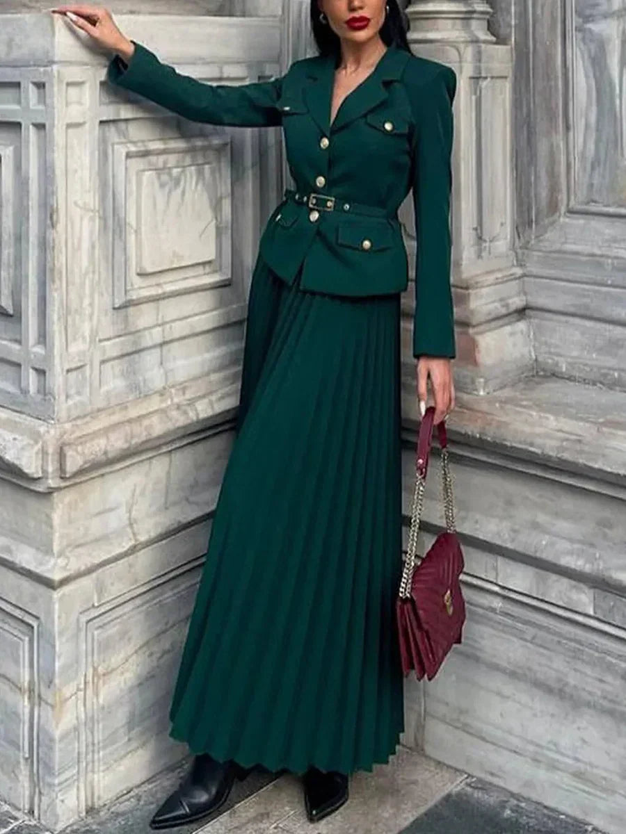 Emma Coord Set With Belt