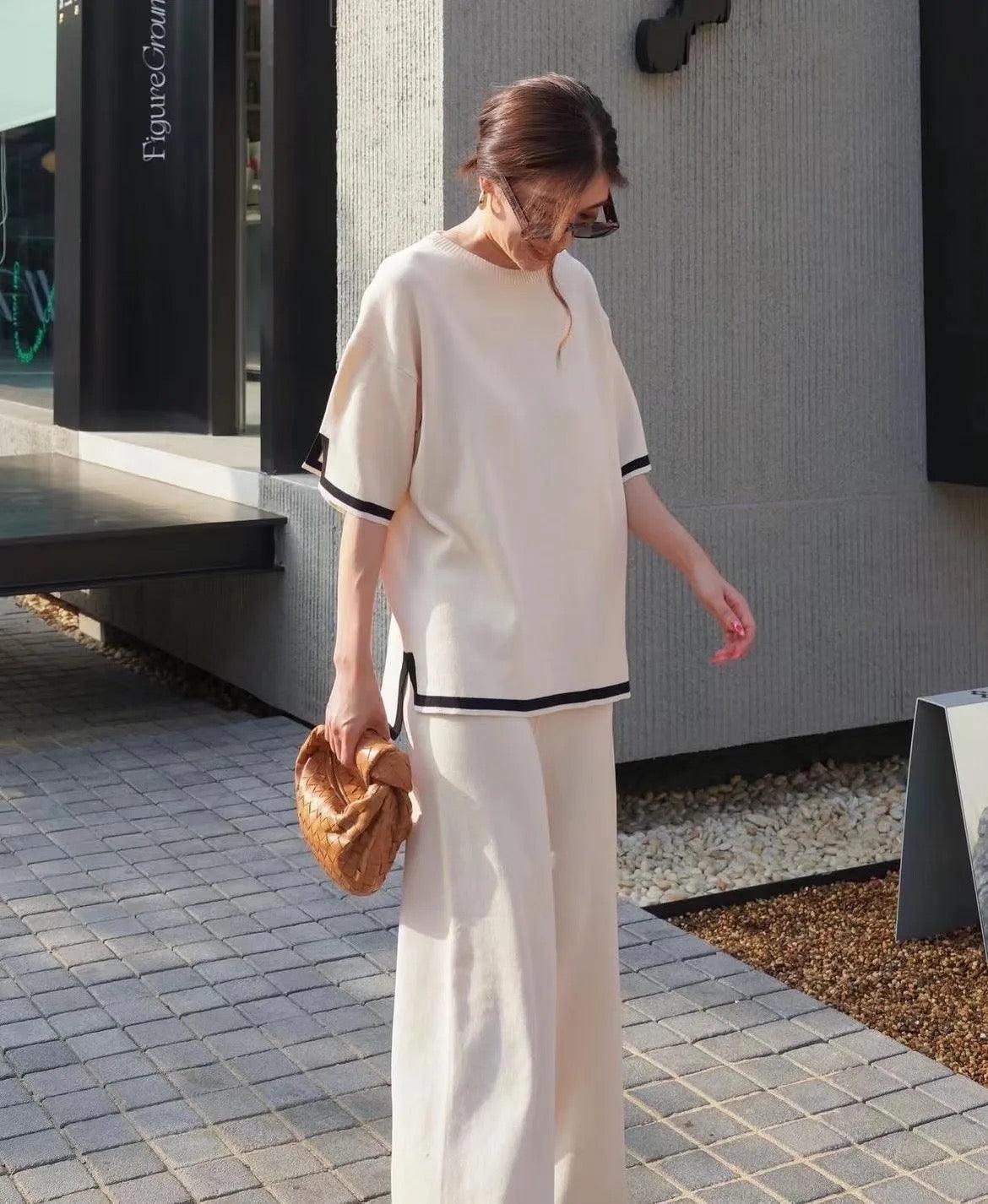 Flexxi Knitted Cotton Co-ord Set
