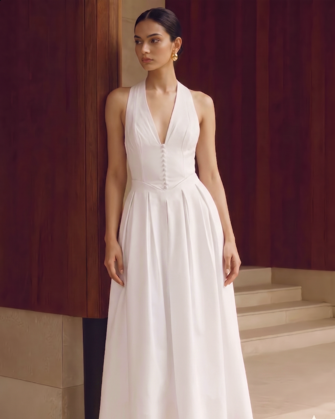 Demy Sleeveless Maxi Dress
