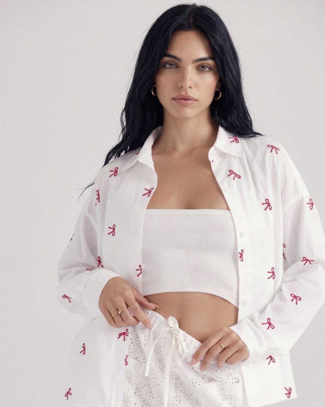 Diletta Bow Summer Shirt