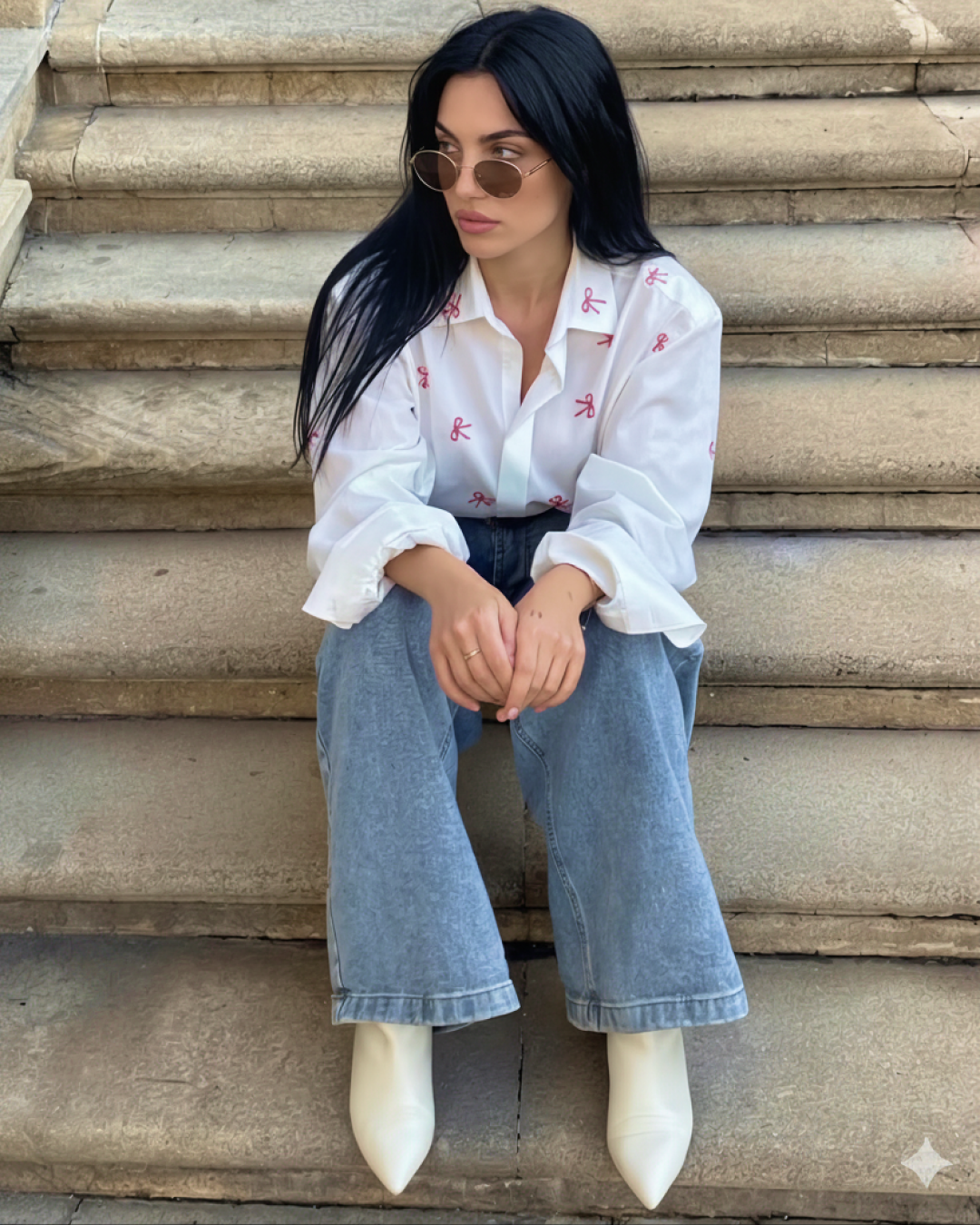 Diletta Bow Summer Shirt