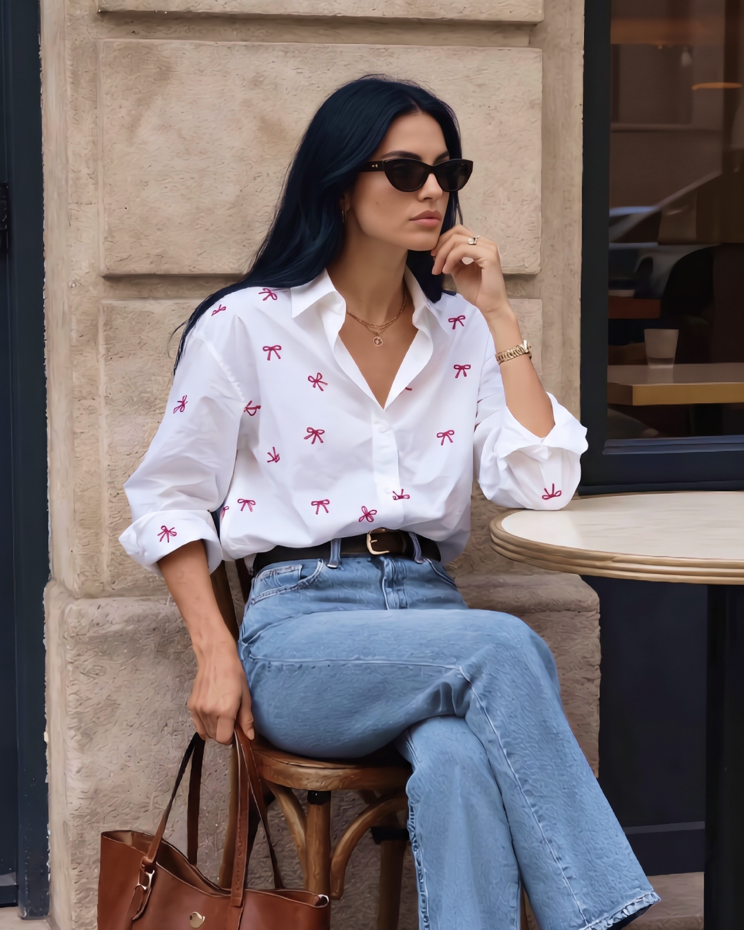 Diletta Bow Summer Shirt