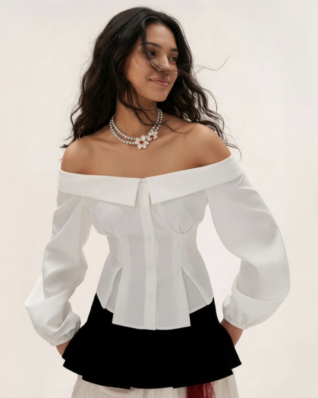 Zelie Off Shoulder Top