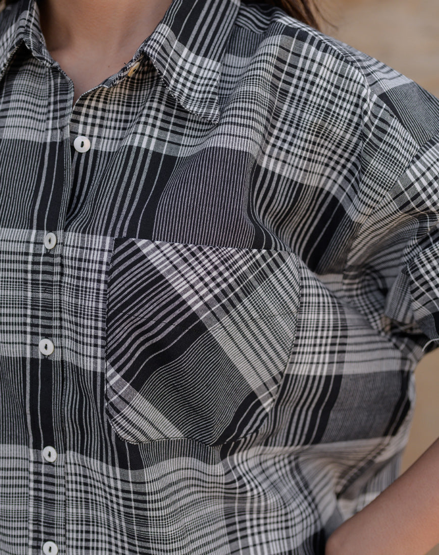 Grey Phantom Over-Sized Shirt