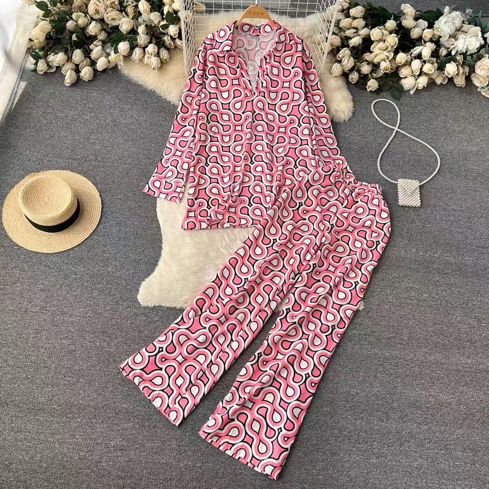 Hale Abstract Print Coord Set