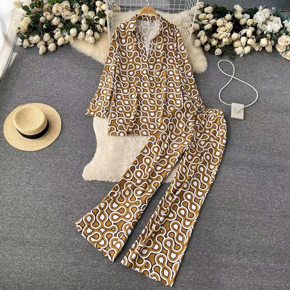 Hale Abstract Print Coord Set
